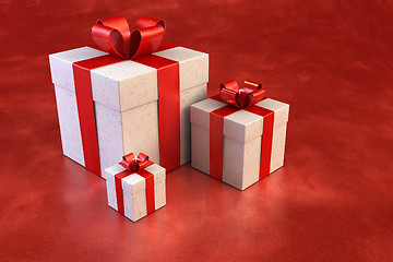 Image showing gift boxes