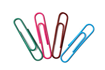 Image showing Paperclips 