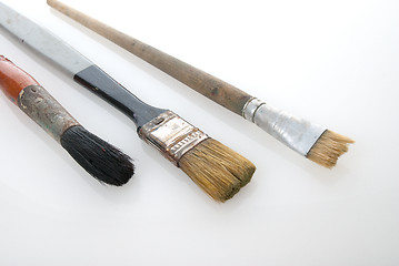 Image showing Paint brushes