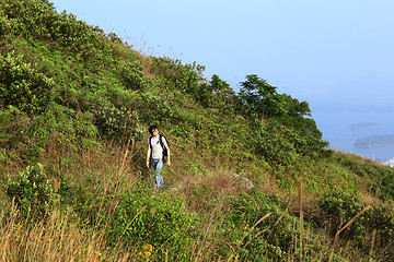 Image showing Hiker