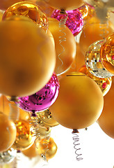 Image showing Christmas balls