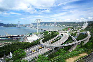 Image showing Tsing Ma Bridge