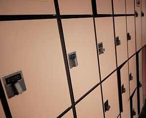 Image showing lockers