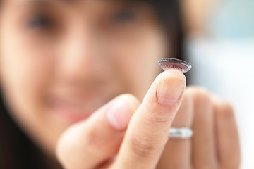 Image showing contact lens