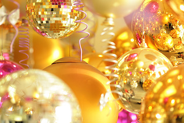 Image showing christmas balls