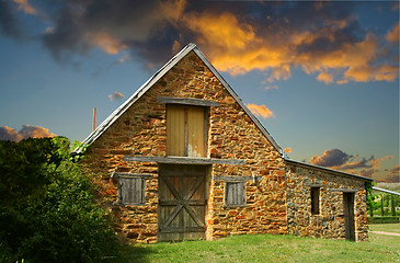 Image showing Old Stone Barn