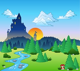Image showing Fairy tale landscape 1