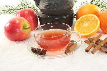 Image showing Winter tea