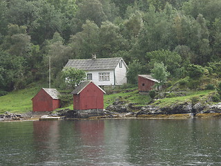 Image showing Houses West Norway