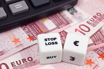 Image showing Stop loss Euro dollar