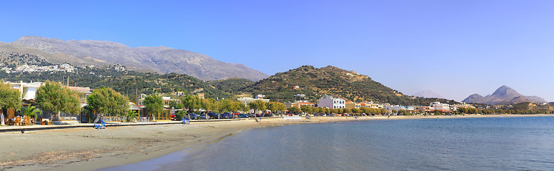 Image showing Plakias, Crete, panorama