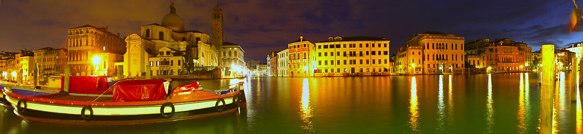 Image showing Dawn breaking on the Grand Canal