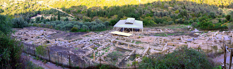 Image showing Eleftherna archaeological site