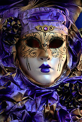 Image showing Woman's Venice Carnevale mask