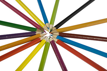 Image showing Colored pencils