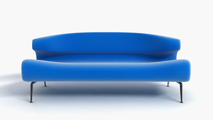 Image showing sofa 3D rendering