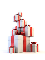 Image showing gift boxes