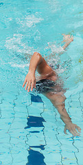 Image showing Male swimmer