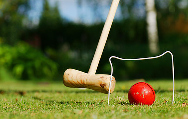 Image showing Croquet