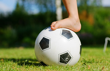 Image showing Soccer kid