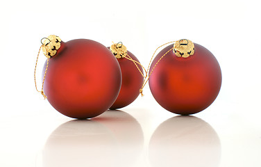 Image showing Christmas balls