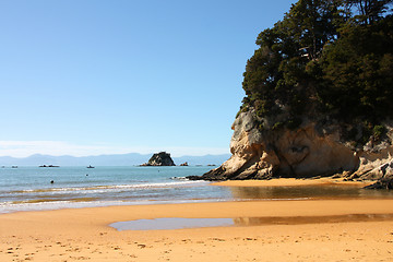 Image showing Beach in New Zealand