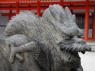 Image showing Stone dragon