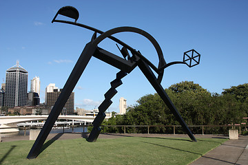 Image showing Modern sculpture