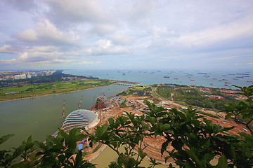 Image showing Singapore construction