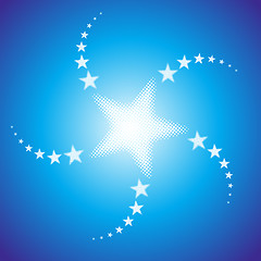 Image showing Starburst background