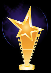 Image showing Movie award