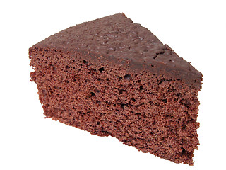 Image showing Chocolate cake piece