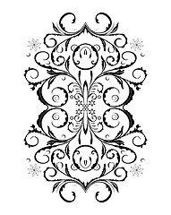 Image showing Ornament In flower style