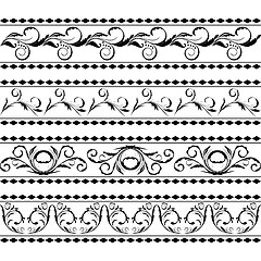 Image showing floral design elements