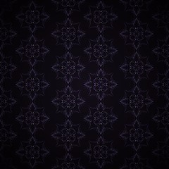 Image showing Seamless wallpaper pattern