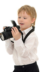 Image showing The photographer