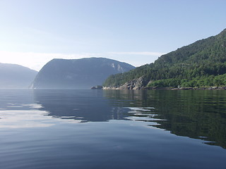 Image showing Norwegian fiord