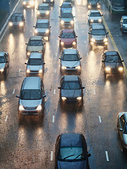 Image showing Traffic jam