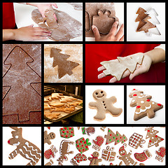 Image showing Christmas collage