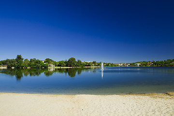 Image showing Beautiful lagoon