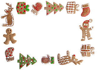 Image showing Gingerbread cookies