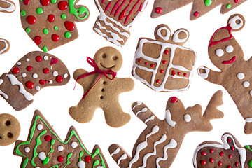 Image showing Gingerbread cookies