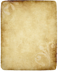 Image showing old paper or parchment