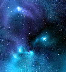 Image showing starry background of deep outer space