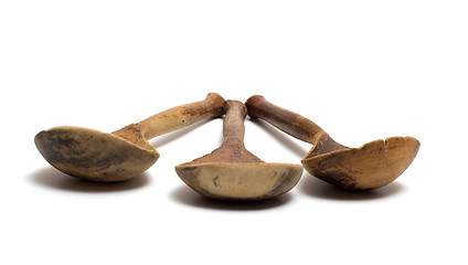 Image showing Old spoons.