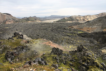 Image showing Lava field