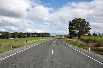 Image showing Road in New Zealand