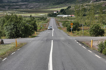 Image showing Iceland road