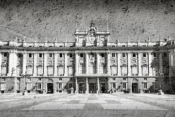 Image showing Madrid royal palace