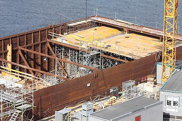 Image showing Highway construction